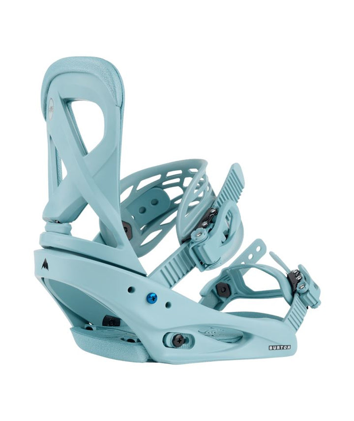 Burton Women's Scribe Re:Flex Snowboard Bindings 2024 Rock Lichen M 