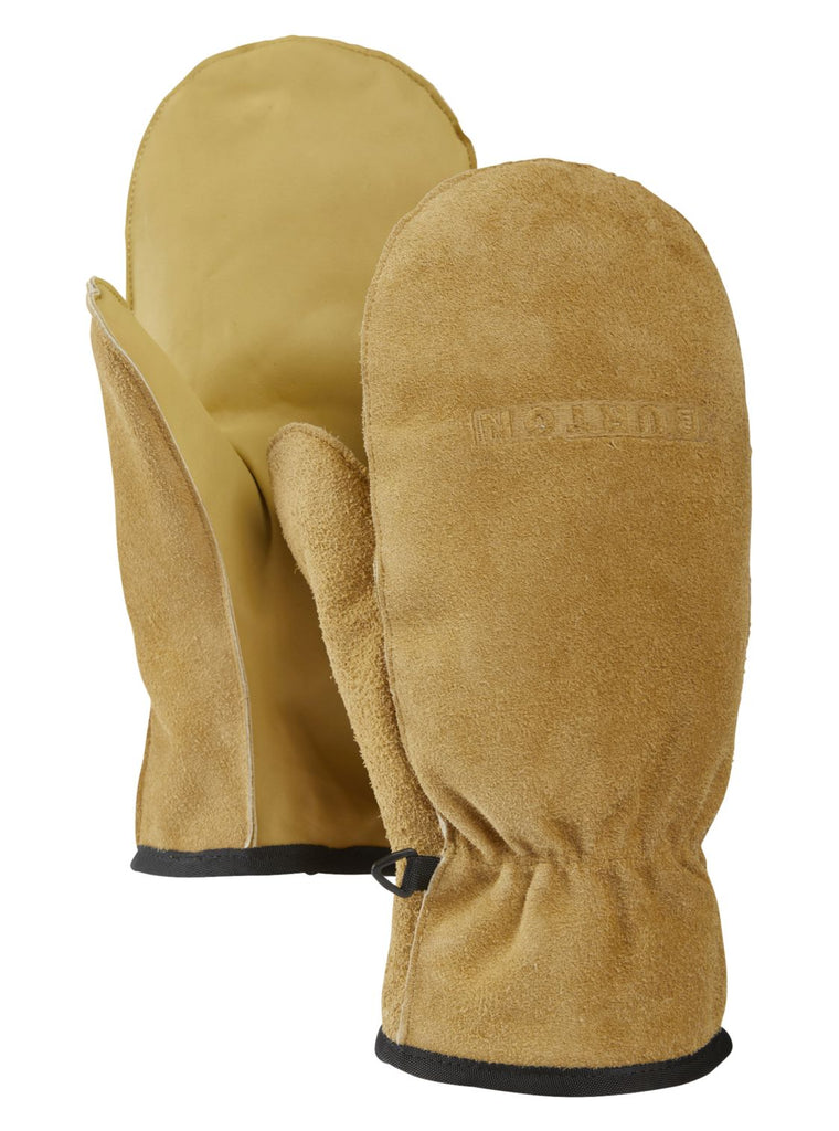Burton Work Horse Leather Mittens Rawhide XS 