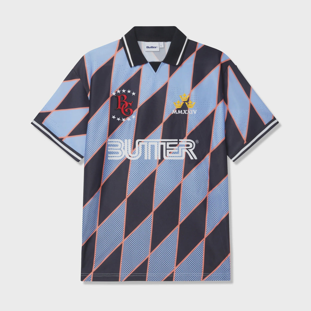 Butter Goods Football Jersey Blue / Black S 