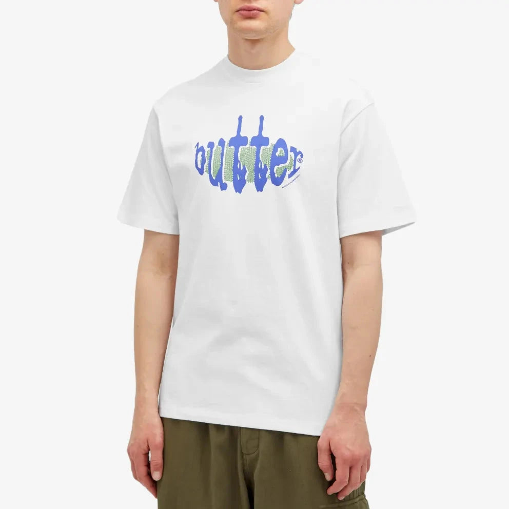 Butter Goods Frenzy T-Shirt White S 