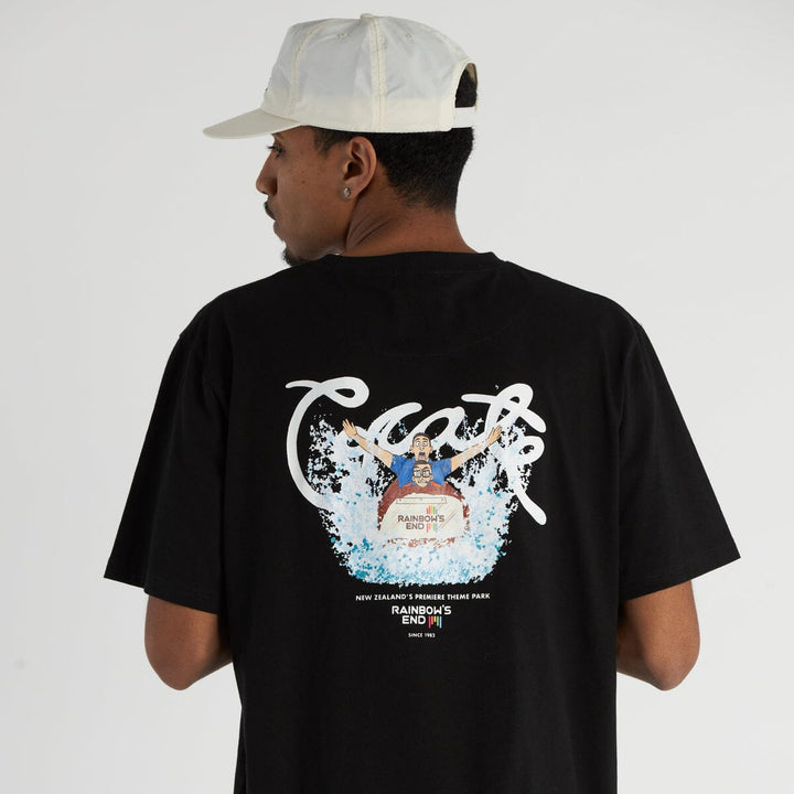 Crate Log Flume Script T-Shirt 