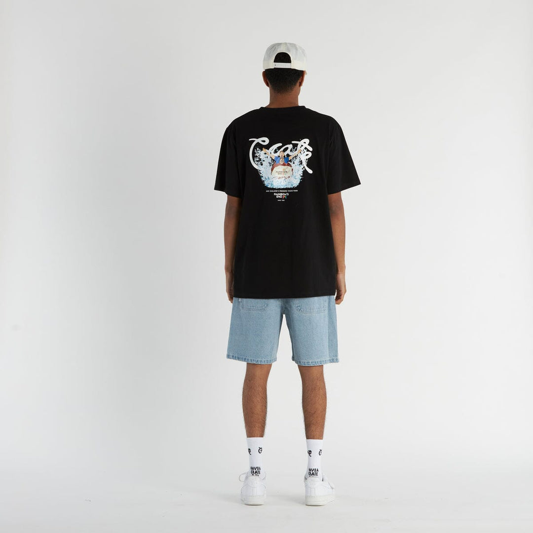 Crate Log Flume Script T-Shirt 