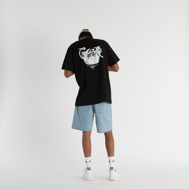 Crate Log Flume Script T-Shirt 