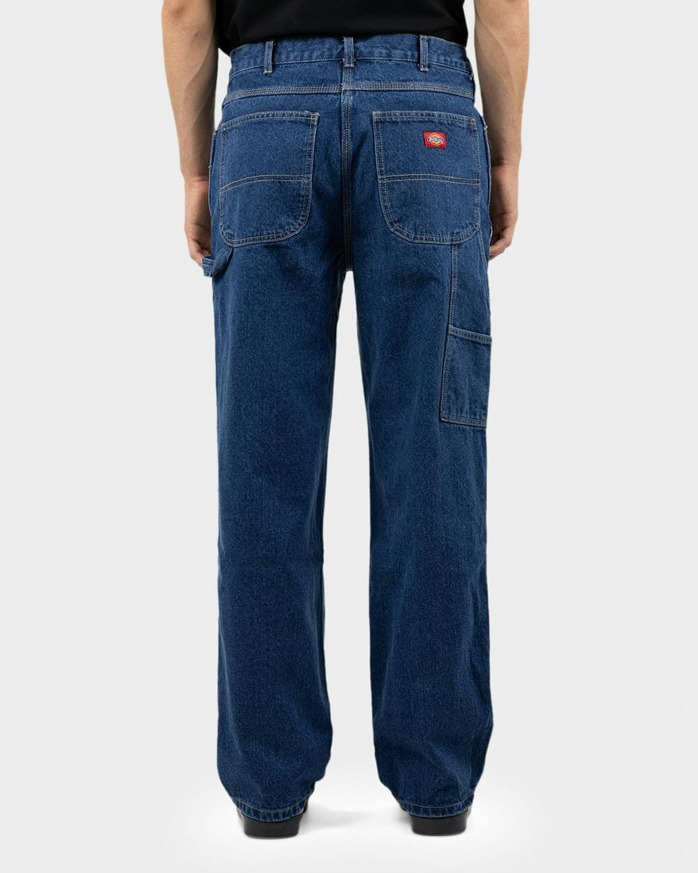 Dickies 1993 Relaxed Heavyweight Denim Carpenter Jeans - Stone Washed Indigo 