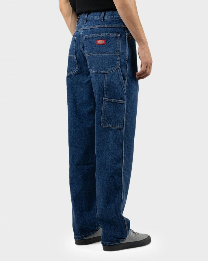 Dickies 1993 Relaxed Heavyweight Denim Carpenter Jeans - Stone Washed Indigo 