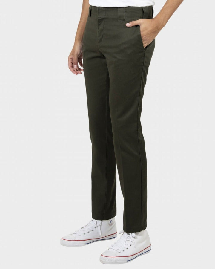 Dickies 872 Slim Fit Work Pant Olive Green 36 