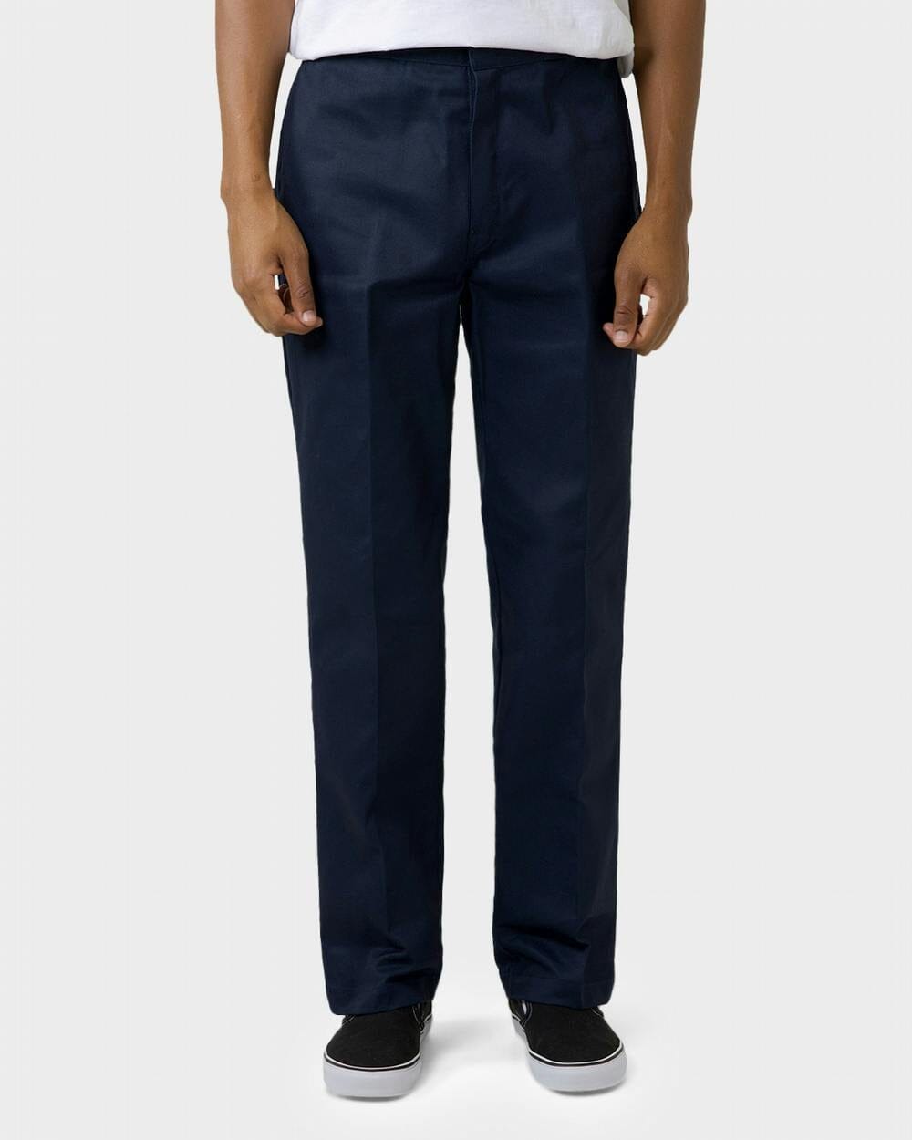 Dickies 873 Flat Front Slim Straight Pant Dark Navy 30 