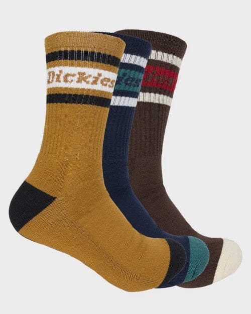 Dickies Standard 3 Pack Socks 