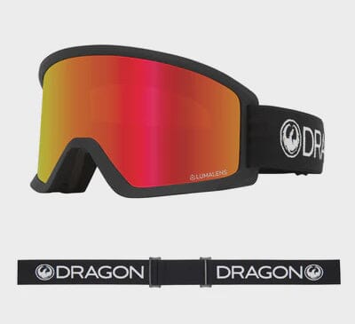 Dragon DX3 OTG Goggles 2024 Black / LL Red Ion 