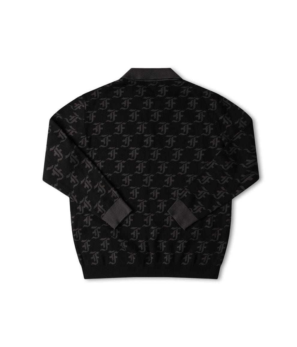 Former Synoptic Long Sleeve Polo Knit 