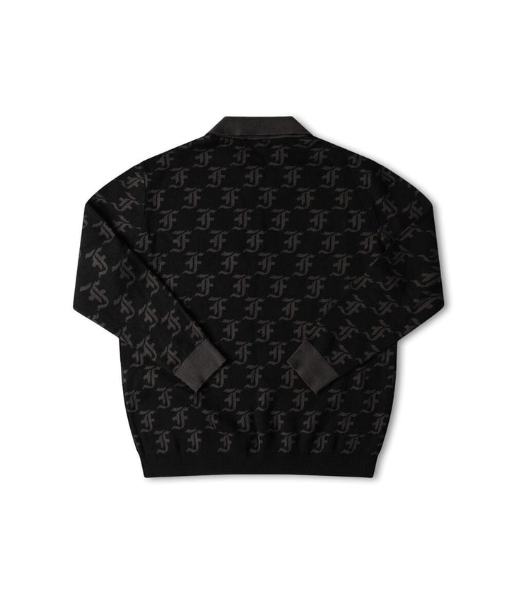 Former Synoptic Long Sleeve Polo Knit 