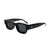 Fortune Satellite Sunglasses Black / Grey 