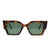 Fortune Symbol Sunglasses Tort / Green 