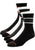 Globe Triple Stripe Crew 5 Pack Socks 