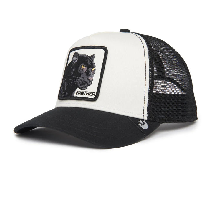 Goorin Bros The Panther Trucker Cap Black / White 