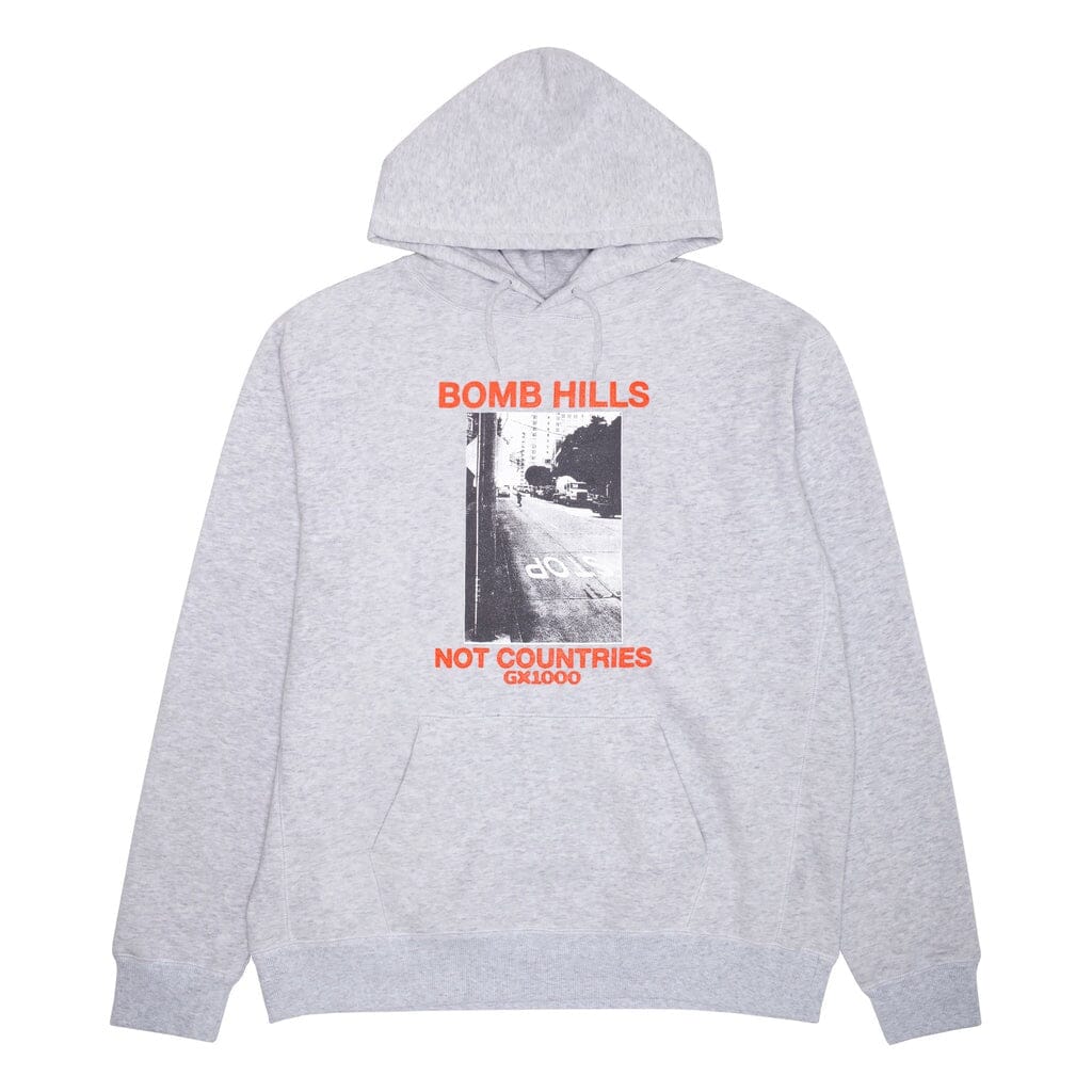 GX1000 Bomb Hills Hoodie Heather Grey M 