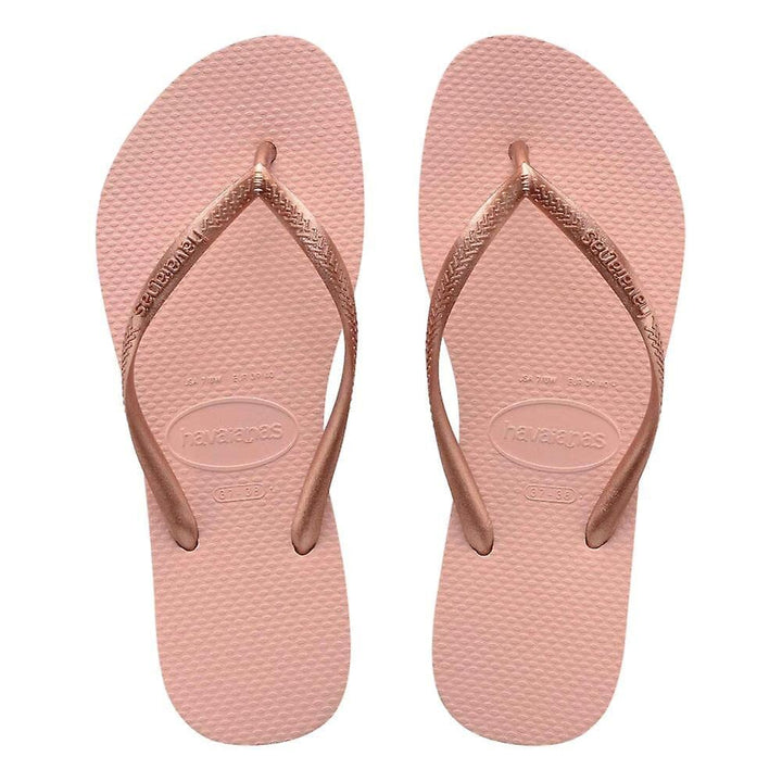 Havaianas Slim Jandals Ballet Rose 35 / 36 Brazil 
