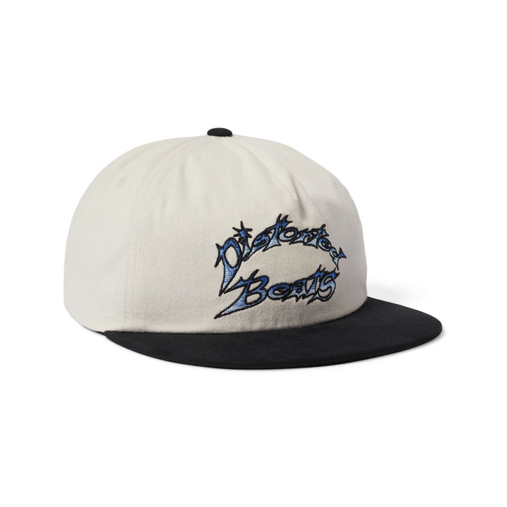 HUF Distorted Snapback Hat Natural 
