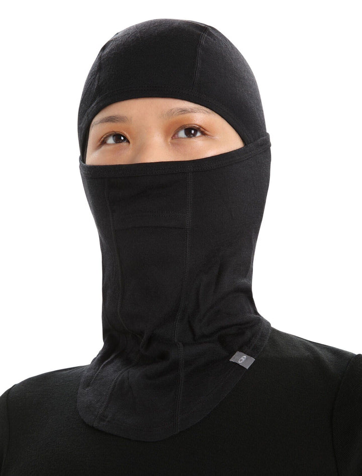 Icebreaker Unisex Merino 200 Oasis Balaclava Black 