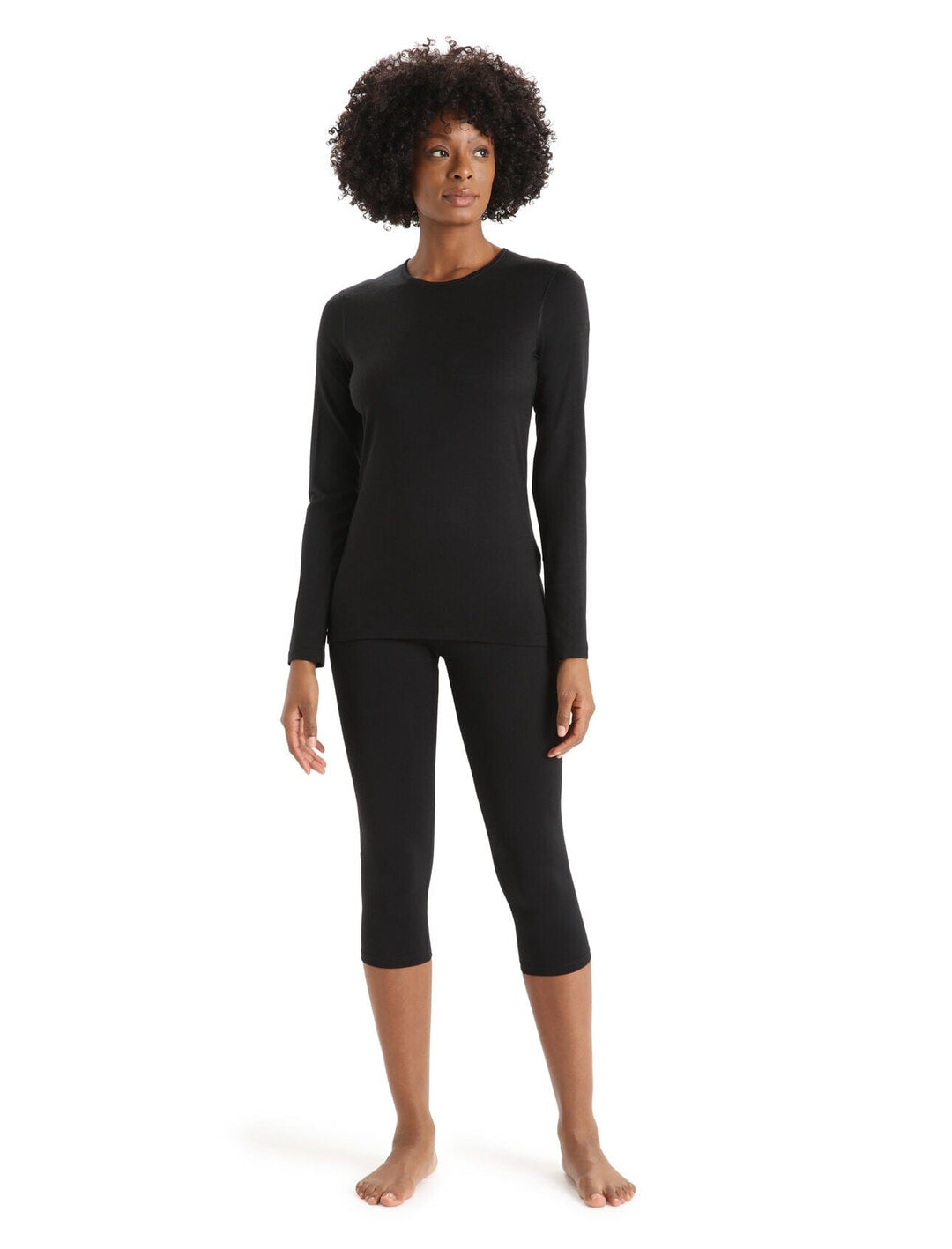 Icebreaker Womens 200 Oasis Long Sleeve Crewe 