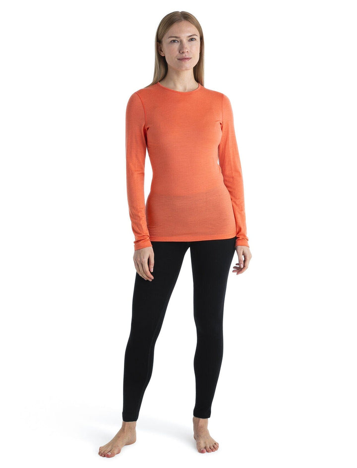 Icebreaker Womens 200 Oasis Long Sleeve Crewe 