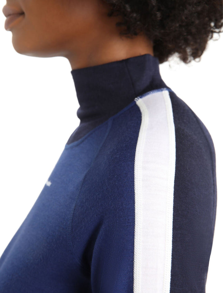 Icebreaker Womens 200 Sonebula Long Sleeve High Neck 
