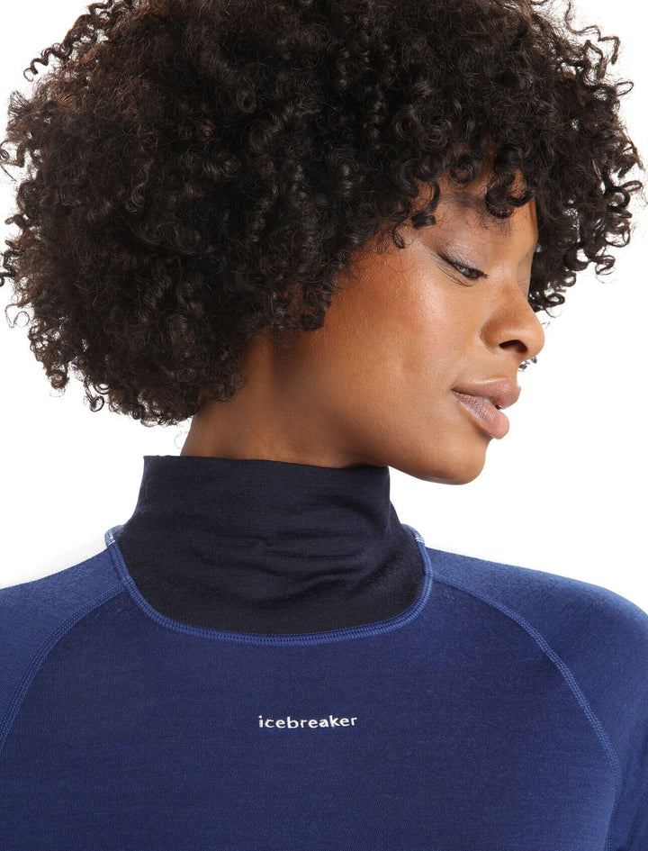 Icebreaker Womens 200 Sonebula Long Sleeve High Neck 