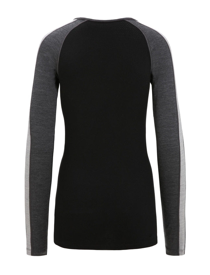 Icebreaker Womens 260 Zoneknit Long Sleeve Crewe 