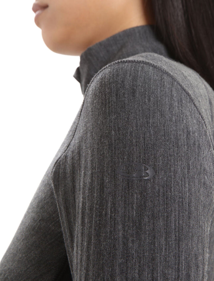 Icebreaker Womens Descender Long Sleeve Zip Jacket 