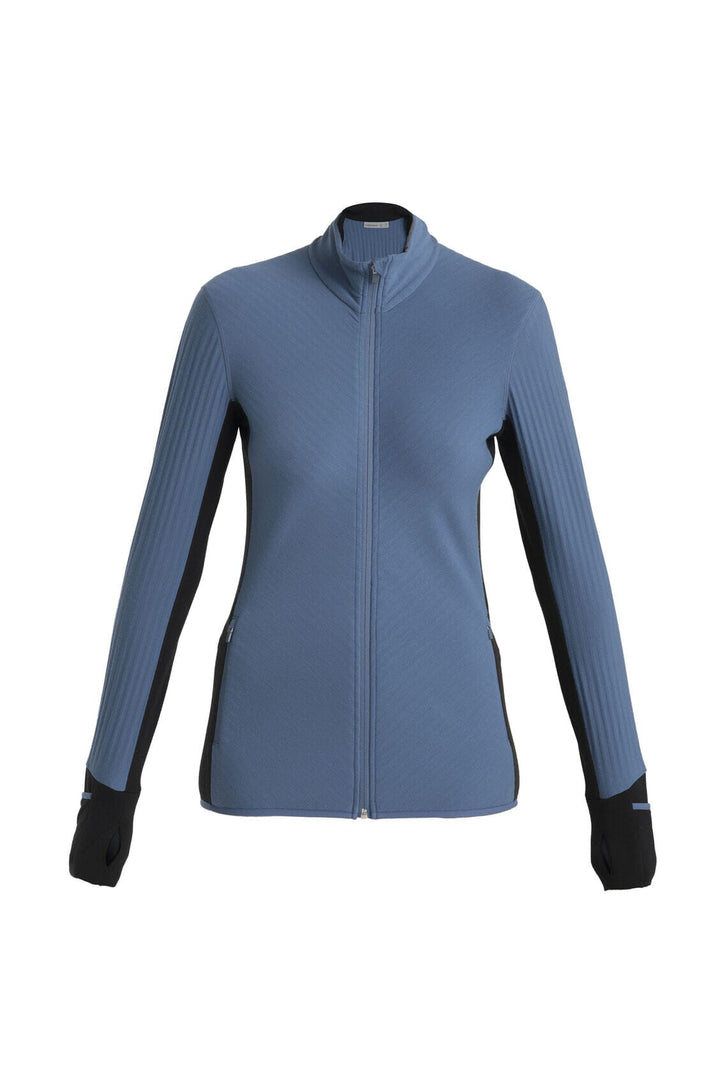 Icebreaker Womens Descender Long Sleeve Zip Jacket 