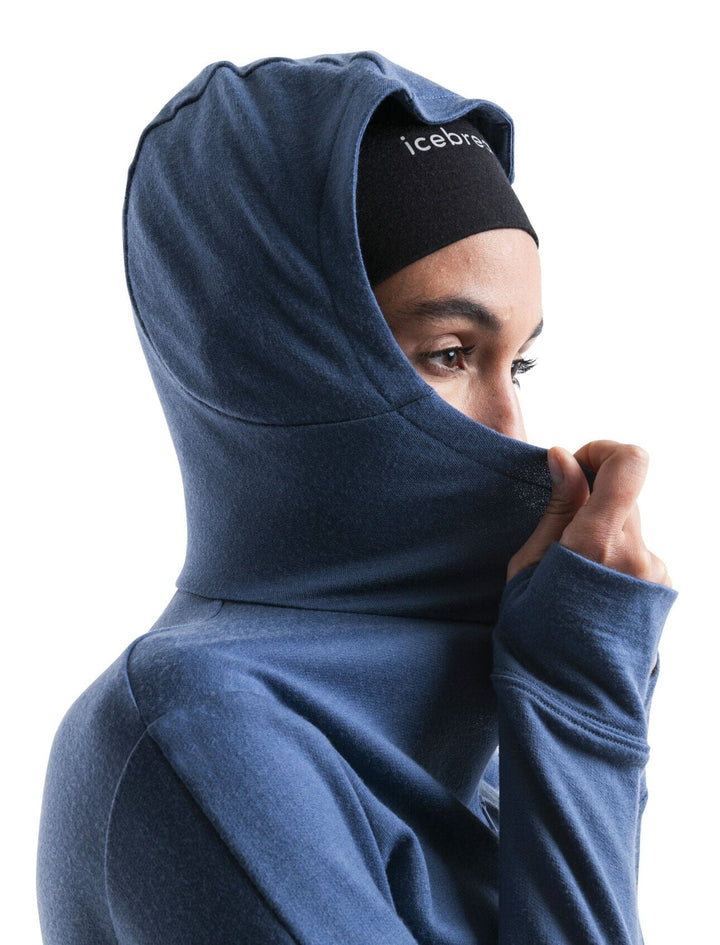 Icebreaker Womens Merino 260 Quantum IV Long Sleeve Zip Hoodie 