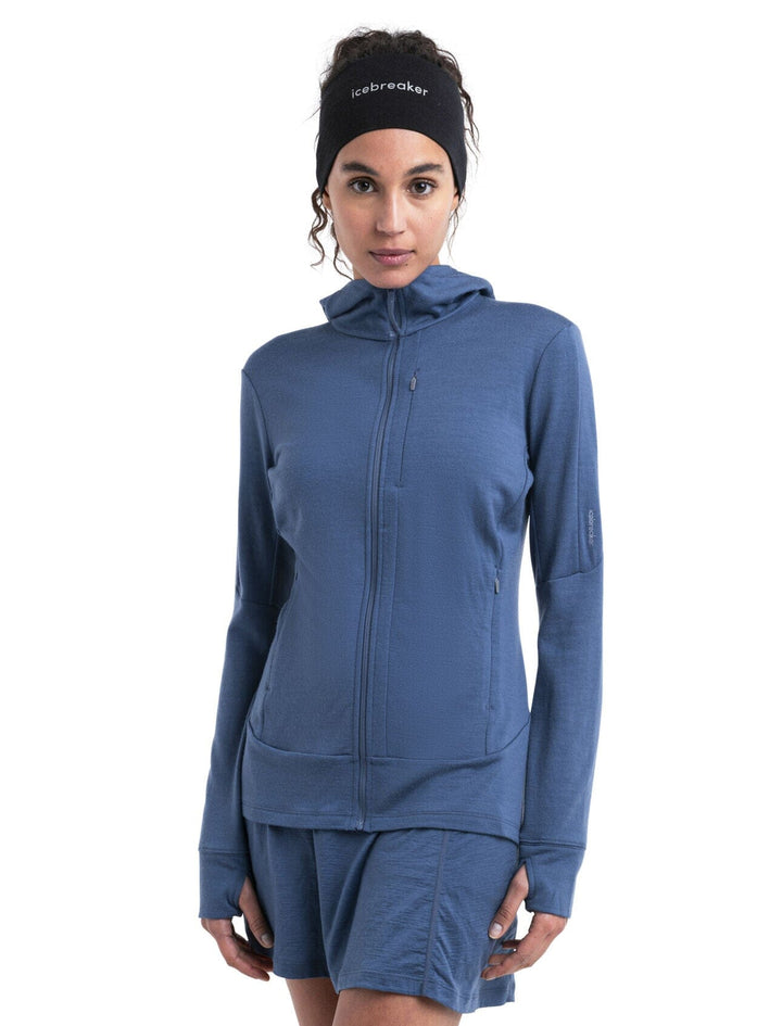 Icebreaker Womens Merino 260 Quantum IV Long Sleeve Zip Hoodie 