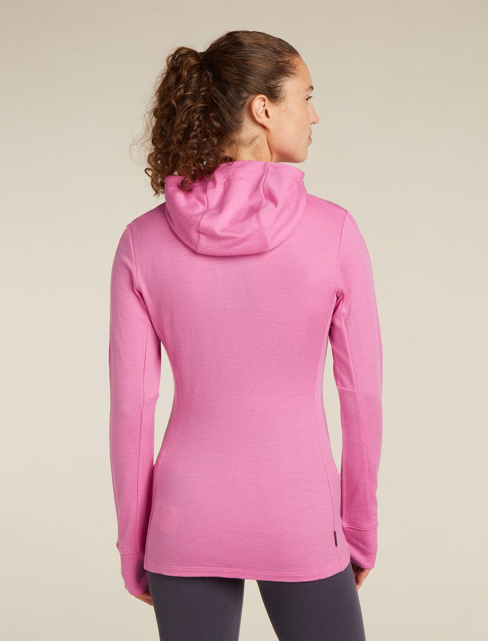 Icebreaker Womens Merino 260 Quantum Long Sleeve Zip Hoodie 