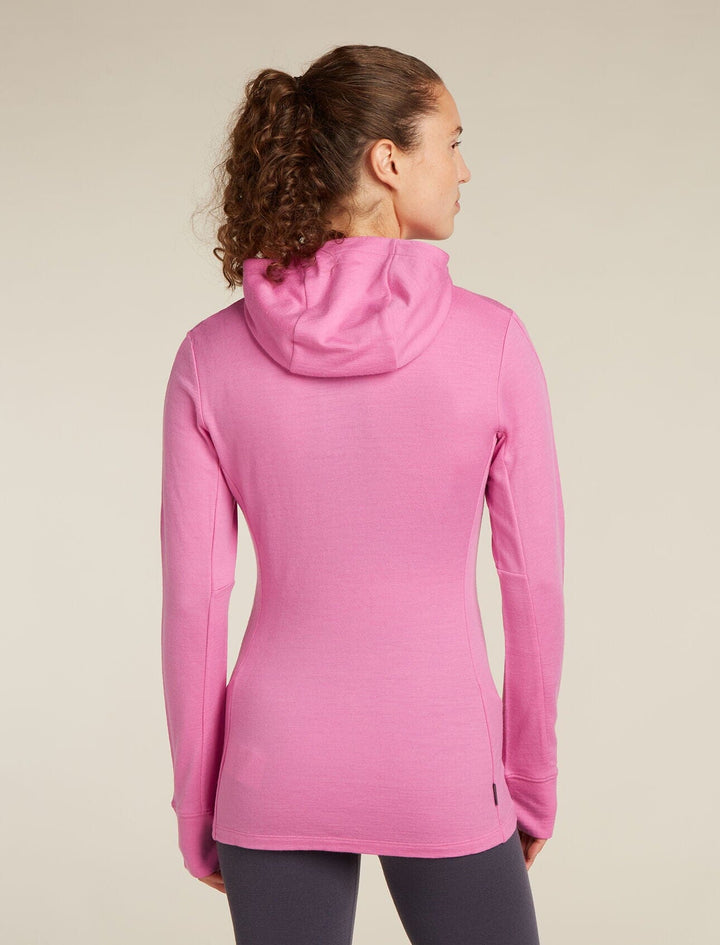Icebreaker Womens Merino 260 Quantum Long Sleeve Zip Hoodie 
