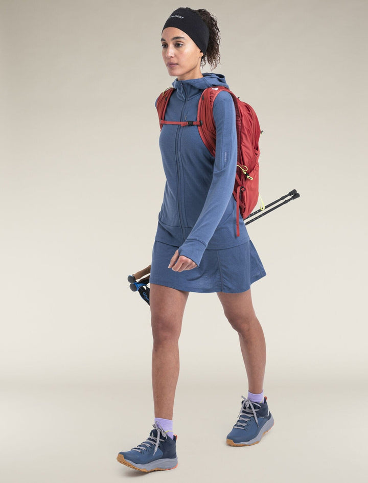 Icebreaker Womens Merino 260 Quantum Long Sleeve Zip Hoodie 