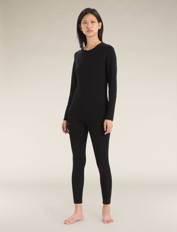 Icebreaker Womens Merino 260 Tech Long Sleeve Crewe 
