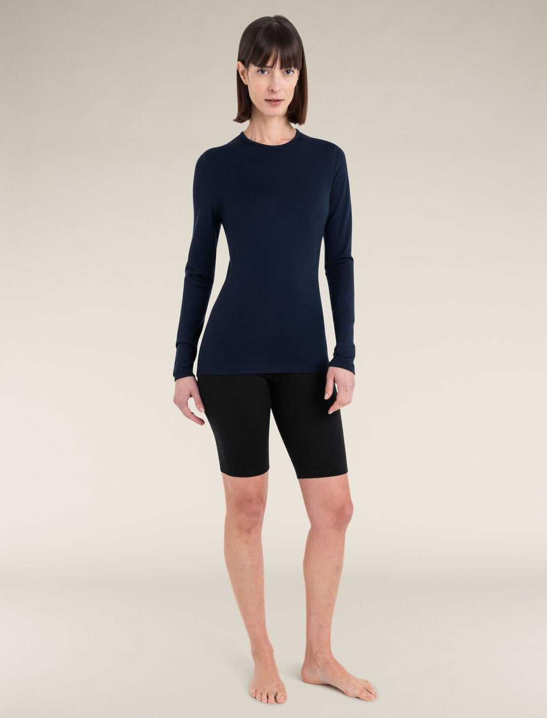 Icebreaker Womens Merino 260 Tech Long Sleeve Crewe 