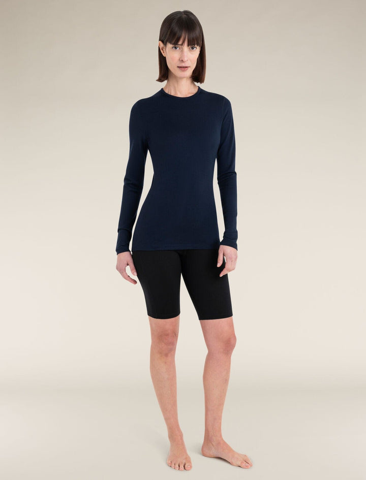 Icebreaker Womens Merino 260 Tech Long Sleeve Crewe 