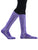 Icebreaker Womens Ski+ Medium Over The Calf Socks Magic / Snow / Purple Gaze S 
