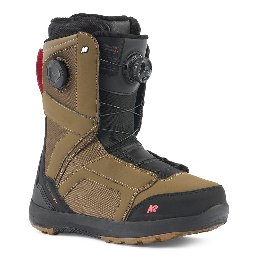 K2 Boundary Clicker X HB Snowboard Boots 2024 7 BROWN 