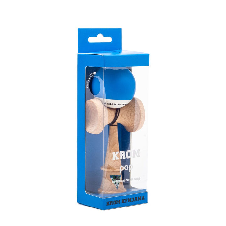 Krom Pop Rubber Kendama - Dark Blue 