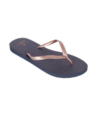 Kustom Classic Jandals Navy / Gold 2FA 6 