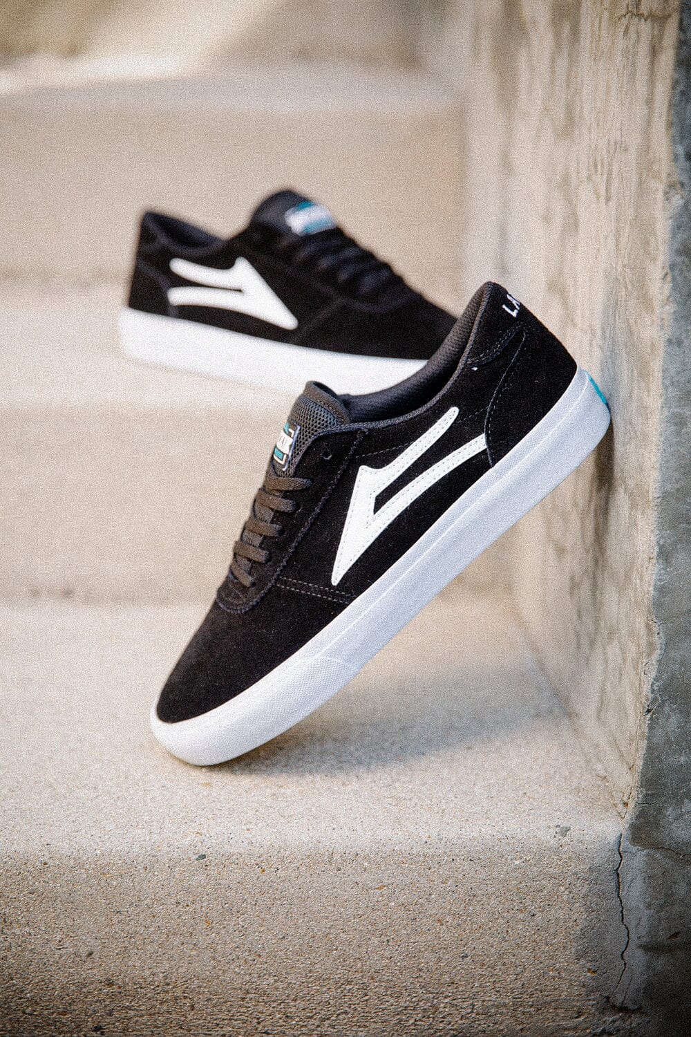 Lakai Manchester - Black Suede 