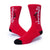 Lakai x Chocolate Chunk Logo Socks Red 