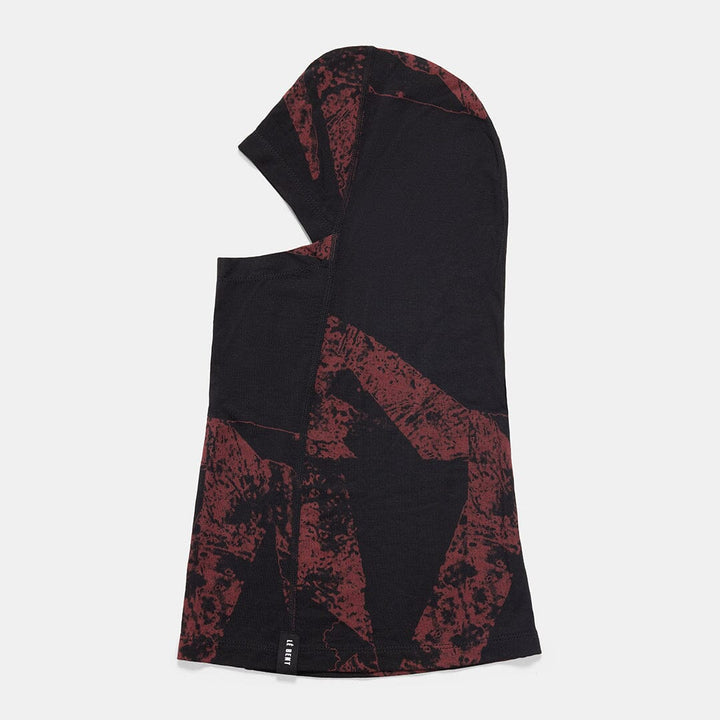 Le Bent Fractal Lightweight Balaclava Madder Brown 
