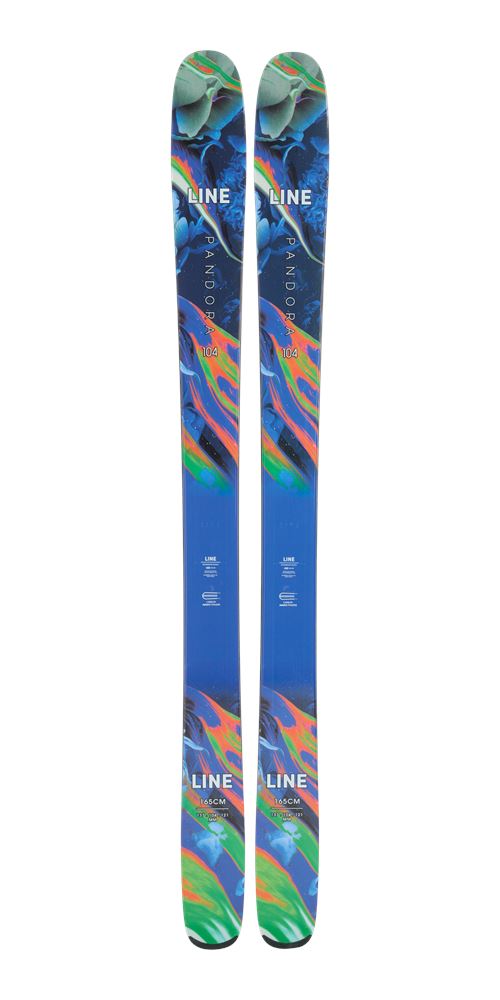 Line Pandora 104 Womens Skis 2024 158 