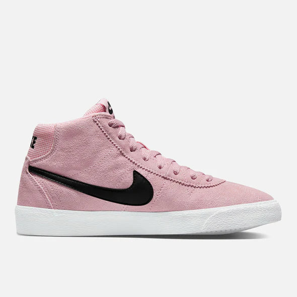 Nike SB Bruin Hi Womens Med Soft Pink / Black 7 