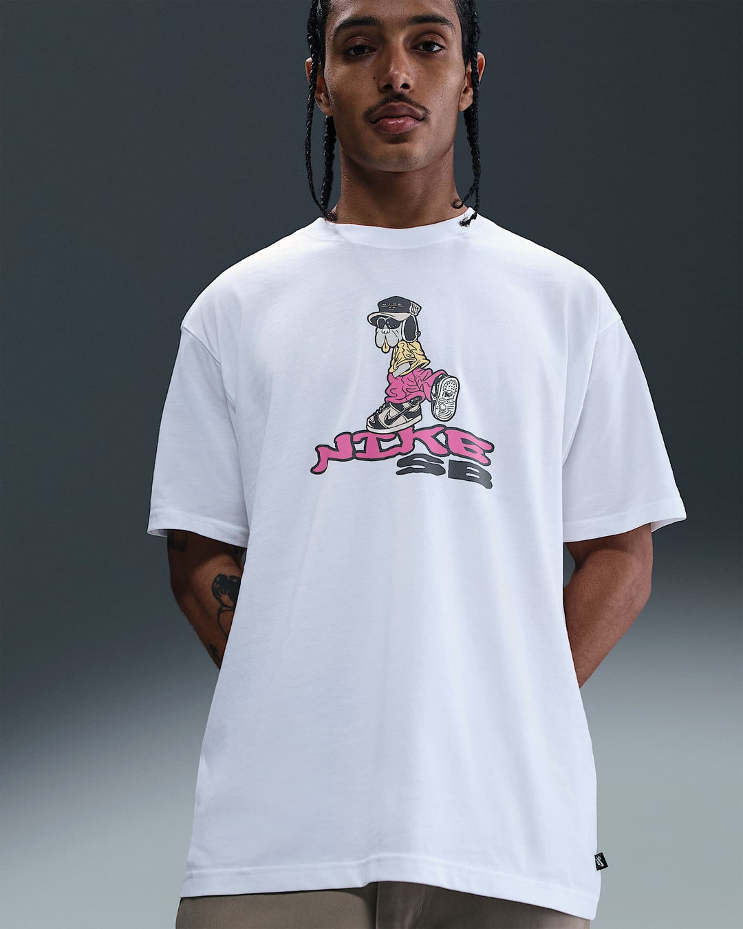 Nike SB Max 90 Skate Dunk Dog T-Shirt 