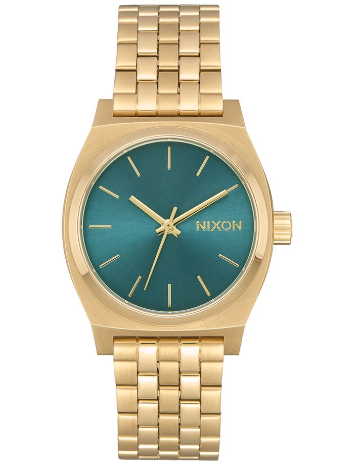 Nixon medium time teller gold on sale