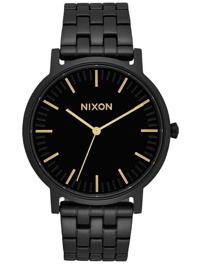 Nixon Porter Watch All Black / Gold 